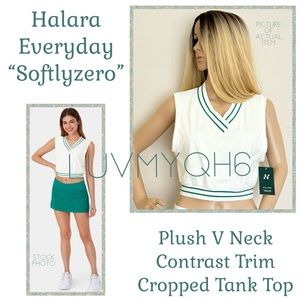 Halara Everyday V-Shaped Cropped Tank Top